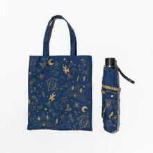 「ロングコートダディ 収納もらくちん 旅人気分の晴雨兼用折りたたみ傘」