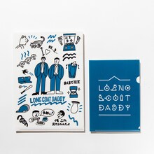 「何でもはさませてもらうわクリアファイルセットの会（ロングコートダディ）」