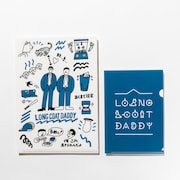 「何でもはさませてもらうわクリアファイルセットの会(ロングコートダディ)」