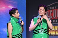 例年「M-1」の時期になるとヘルペスができるが、今年もできたということは季節的なことだったとわかった、と話すウエストランド河本（右）。