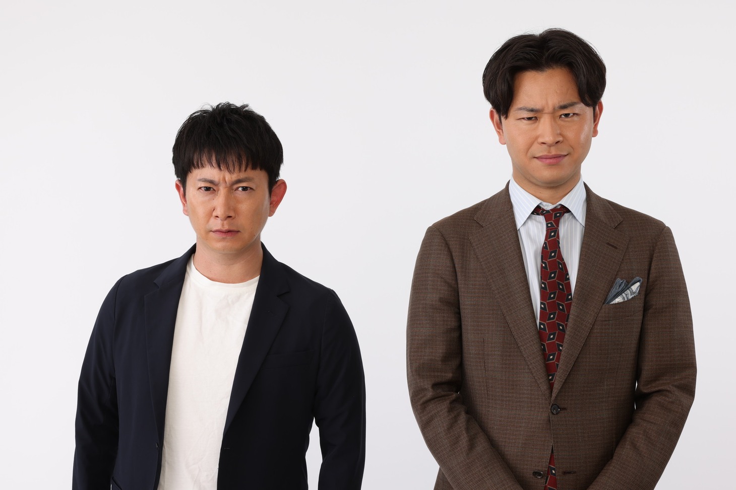 ダンビラムーチョ。左から、大原優一、原田フニャオ。(c)M-1グランプリ事務局