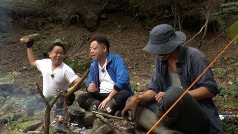 「ゲストダイアンお正月SP～あつまれひがしでの森 完全版～」のワンシーン。