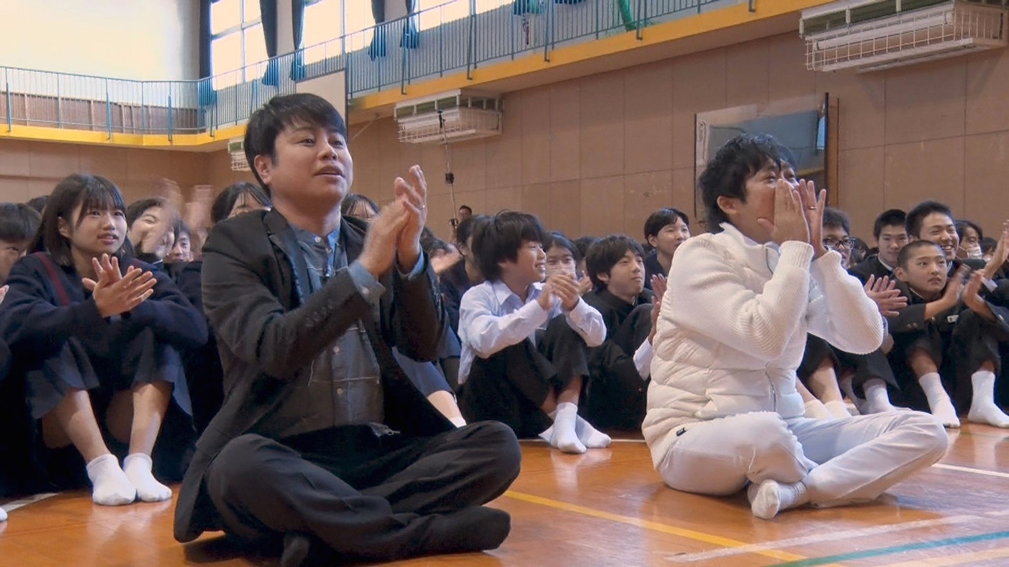 「NON STYLEのNON SCHOOL,NON LIFE!」のワンシーン。(c)読売テレビ