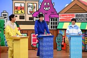 左から博多華丸・大吉、バカリズム。(c)関西テレビ