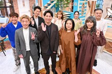 「やすとものNEWSここ3か月」に出演する海原やすよ ともこ、ニューヨーク、テンダラー、藤本美貴、宮城弥生、とろサーモン久保田。