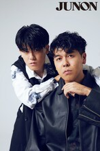 「JUNON」2024年2月号（主婦と生活社）より、土佐兄弟。