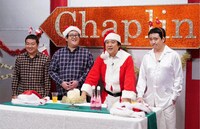 左からサスペンダーズ古川、春とヒコーキぐんぴぃ、ジグザグジギー宮澤。カカロニ栗谷。