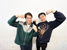 インタビューに応えた男性ブランコ。