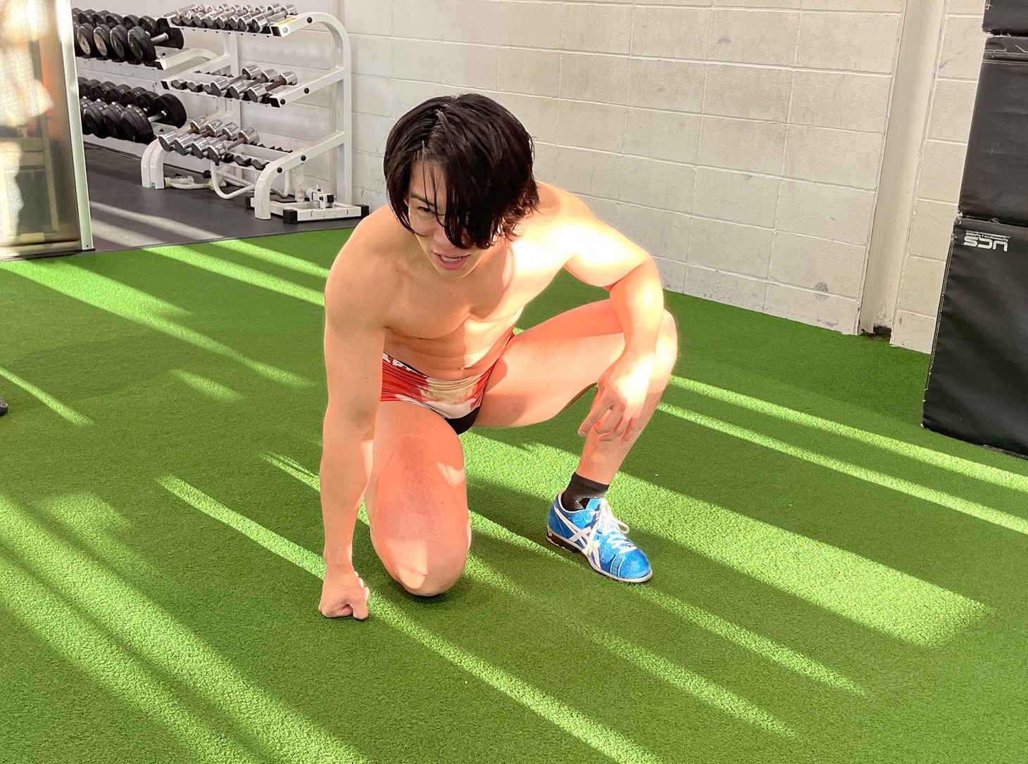 「なぜ君は筋トレをしていないのか？」のワンシーン。