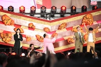 ヘンダーソンがAブロックを勝ち抜いた瞬間。