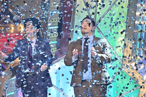 令和ロマンの優勝が決まった場面。 (c)M-1グランプリ事務局