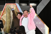 「M-1グランプリ2023」敗者復活戦でロングコートダディに勝利し、本当にうれしそうなママタルト。