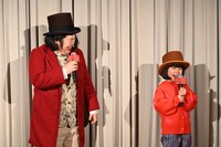 左から紅しょうが・熊元プロレス、永尾柚乃。