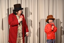 左から紅しょうが・熊元プロレス、永尾柚乃。