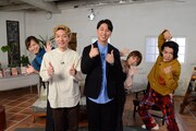 左から、斎藤真美アナ、ニューヨーク、モモコグミカンパニー、マヂカルラブリー・野田クリスタル。(c)ABCテレビ