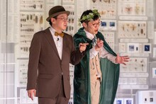 「男性ブランコの博物館コントライブ『嗚呼、けろけろ』」の様子（写真提供：吉本興業）。