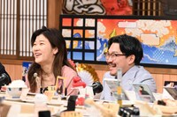 「新装回転！ハナシ寿司」のワンシーン。(c)日本テレビ