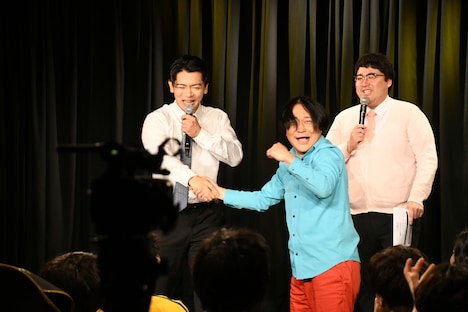 「次なる松本人志」と握手し、感激する永野。