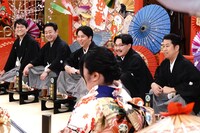 「浜田・大吉・濱家主催 新春ツッコミ芸人総会2024」のワンシーン。(c)読売テレビ