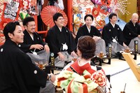 「浜田・大吉・濱家主催 新春ツッコミ芸人総会2024」のワンシーン。(c)読売テレビ