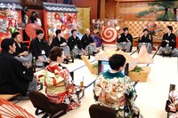 「浜田・大吉・濱家主催 新春ツッコミ芸人総会2024」のワンシーン。(c)読売テレビ