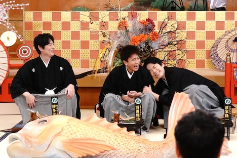 「浜田・大吉・濱家主催 新春ツッコミ芸人総会2024」のワンシーン。(c)読売テレビ