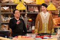 左から、梅沢富美男、かまいたち濱家。(c)テレビ朝日