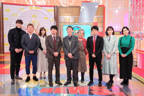 「がっぽりNEWS！2024～ニュースを知ればボロ儲け!?～」の出演者たち。(c)ABCテレビ