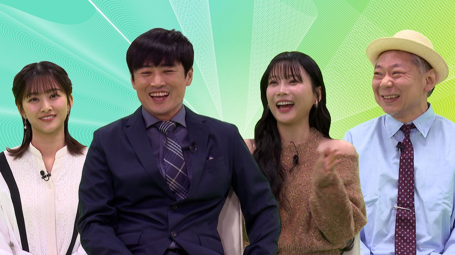 「バズ動画アカデミー」に出演する（左から）原田葵アナ、劇団ひとり、重盛さと美、鈴木おさむ。(c)フジテレビ