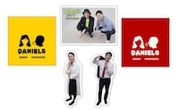 ダニエルズとヴィレッジヴァンガードのコラボグッズ。ステッカー5種。