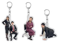 ダニエルズとヴィレッジヴァンガードのコラボグッズ。アクリルキーホルダー3種。