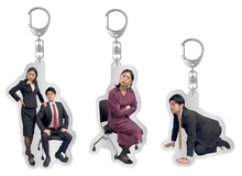 ダニエルズとヴィレッジヴァンガードのコラボグッズ。アクリルキーホルダー3種。