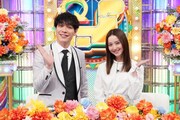 左から麒麟・川島、佐々木希。(c)日本テレビ