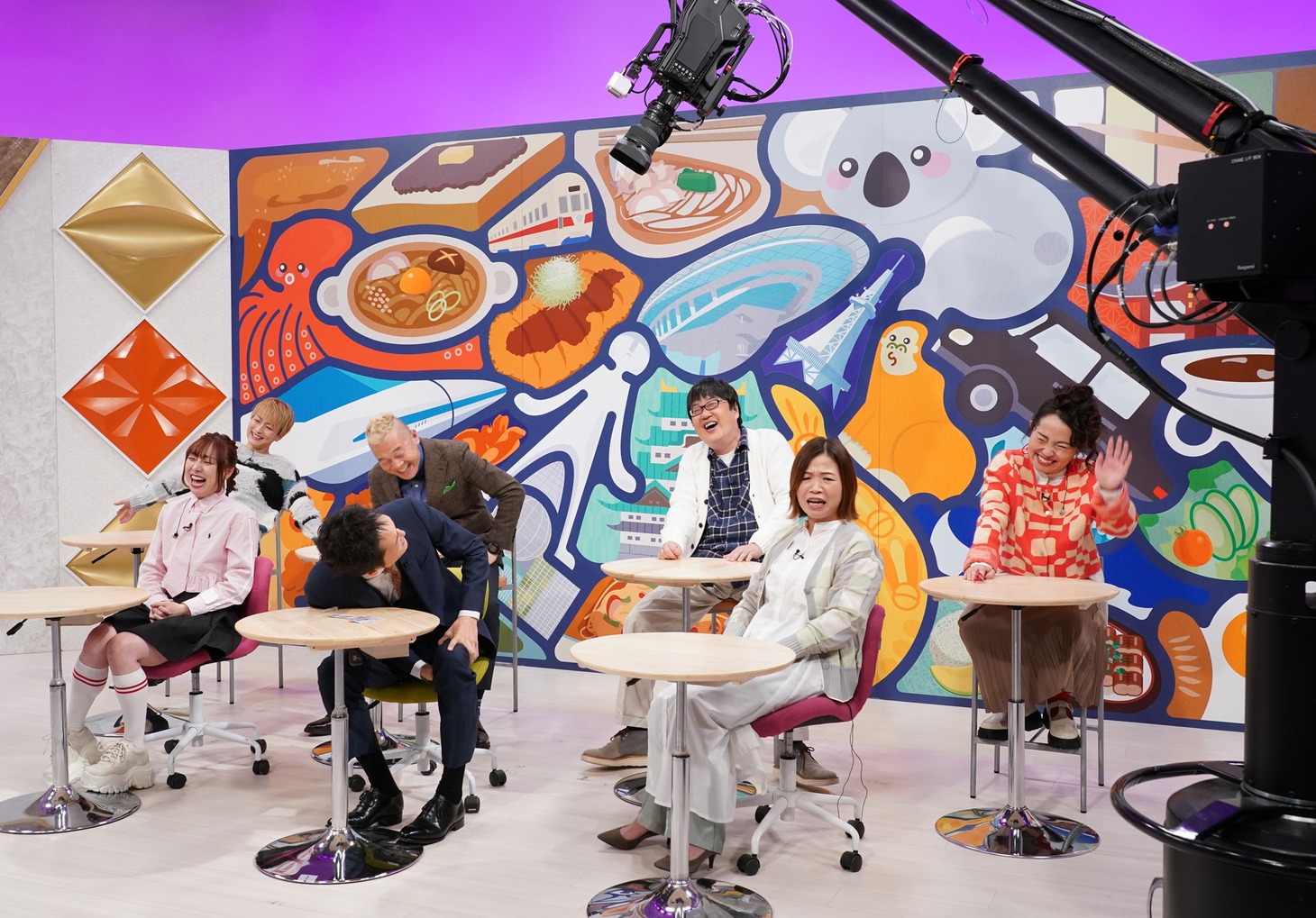 スタジオの様子。(c)テレビ愛知