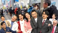 「出没！アド街ック天国」に出演するサルゴリラら。(c)テレビ東京