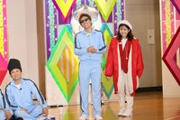 芸人スポーツテストのワンシーン。(c)テレビ朝日