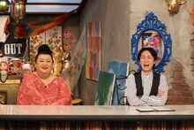 マツコ・デラックスとナインティナイン矢部。(c)フジテレビ