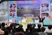 「どうみん手作りクイズ 179Q」公開収録の様子。(c)NHK