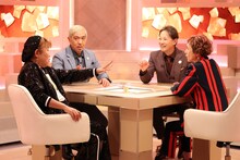 左から、山田邦子、松本人志、中居正広、久本雅美。(c)フジテレビ