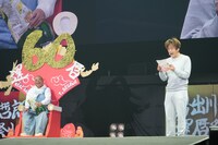 開会宣言をするネプチューン堀内。