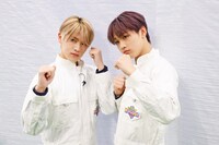 左から大久保波留、田中笑太郎。(c)関西テレビ