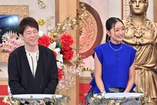 左から、陣内智則、みちょぱ。(c)TBS
