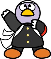 埼玉県マスコット「コバトン」。