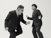 「クイック・ジャパンvol.170」（太田出版）より、サンドウィッチマン（撮影：嶌村吉祥丸）。