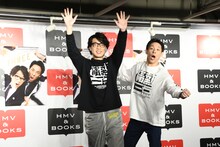 元気いっぱいなポーズを披露する囲碁将棋。