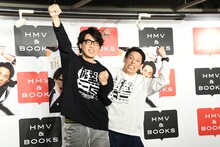 元気いっぱいなポーズを披露する囲碁将棋。