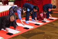 「ぐるナイゴチ25開幕！新メンバーは2人！2時間SP」より。(c)日本テレビ