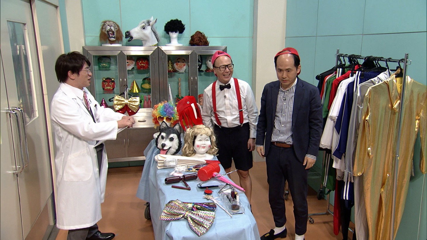 治療を受けるトレンディエンジェル。