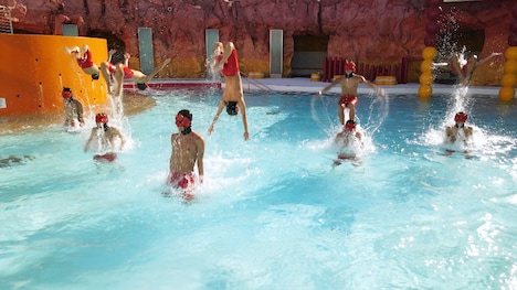 「THE鬼タイジ～節分決戦inハワイアンズ～」の様子。(c)TBS