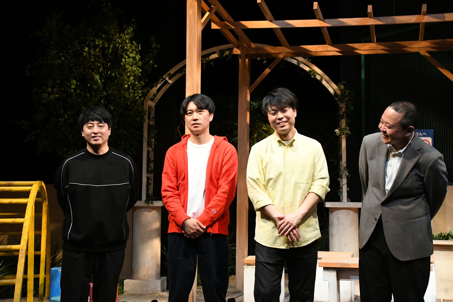 ゲネプロ取材会の様子。